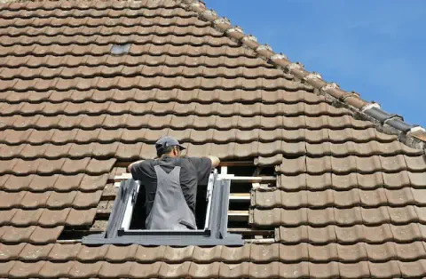 Pose de velux - Cruet